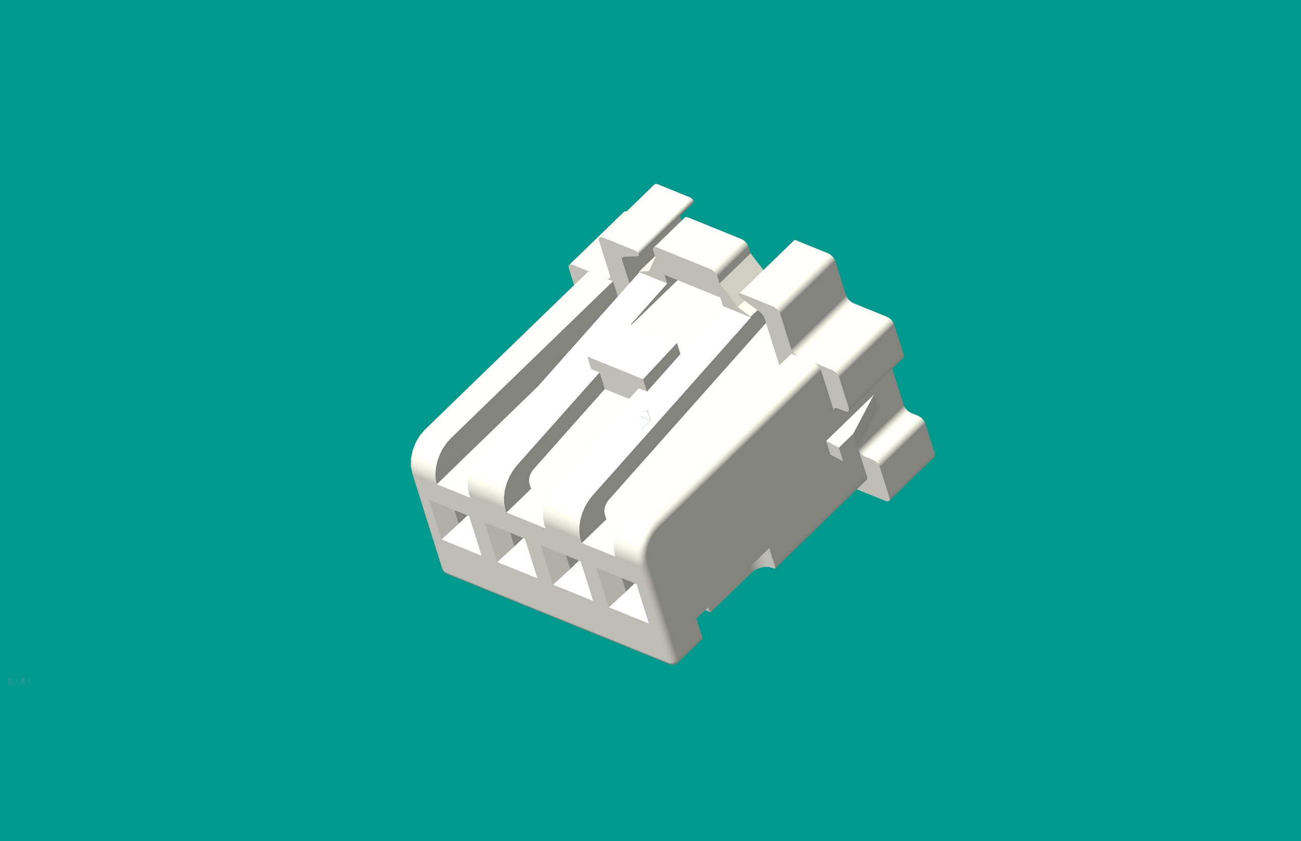 2.0間距，PNIRP-04V-S白色