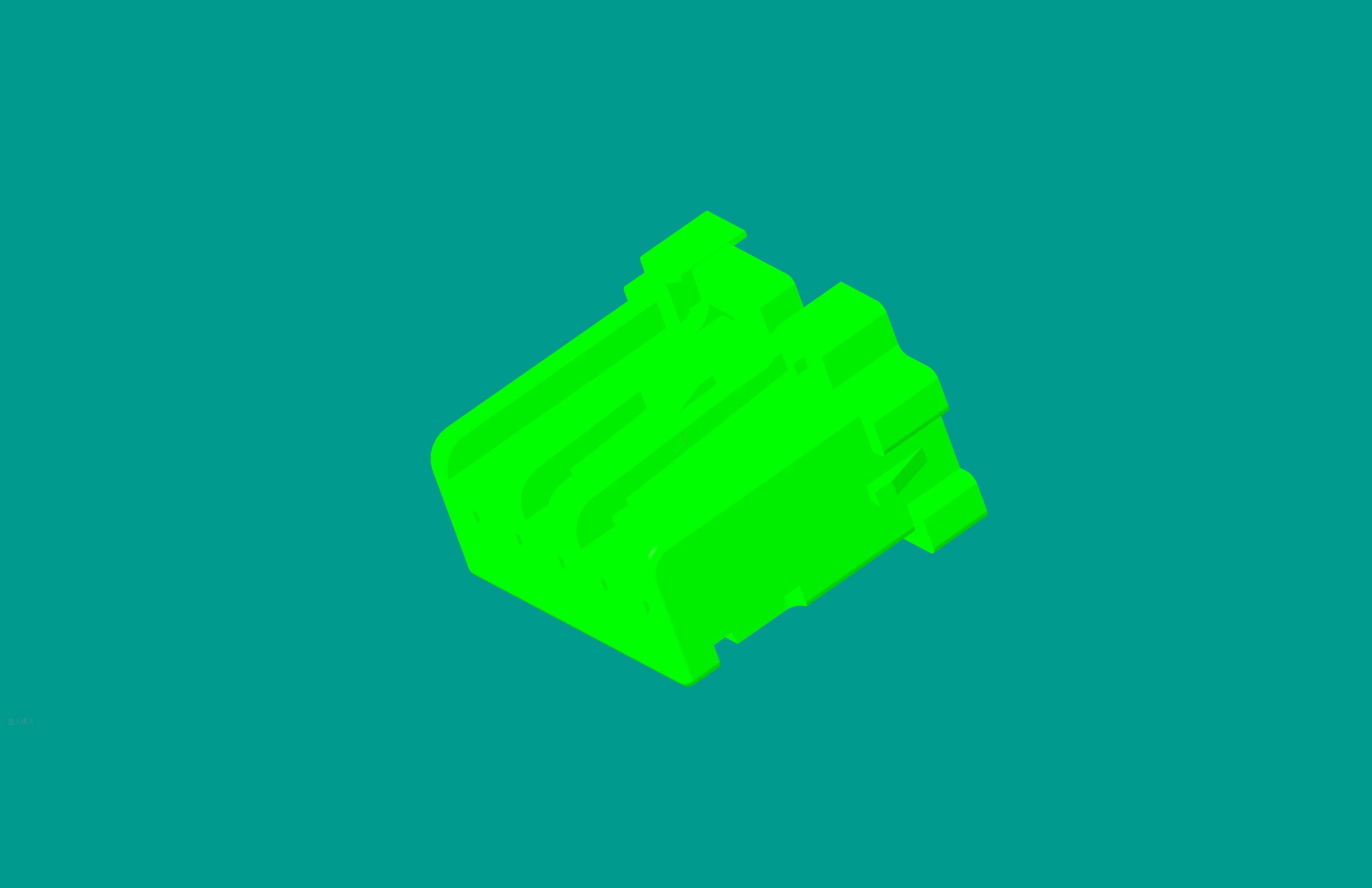 2.0間距，PNIRP-05V-S綠色