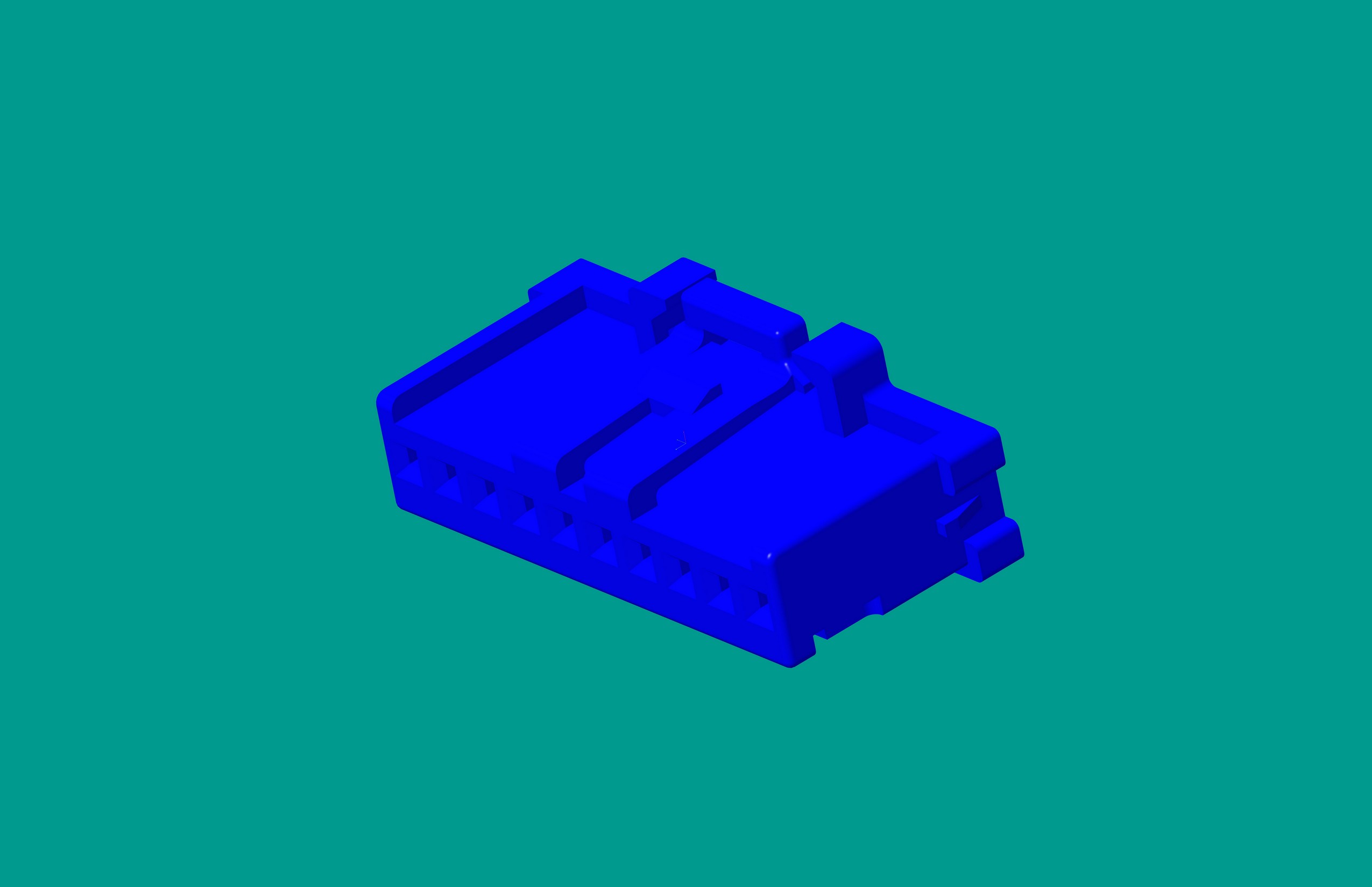 2.0間距，PNIRP-10V-S藍色