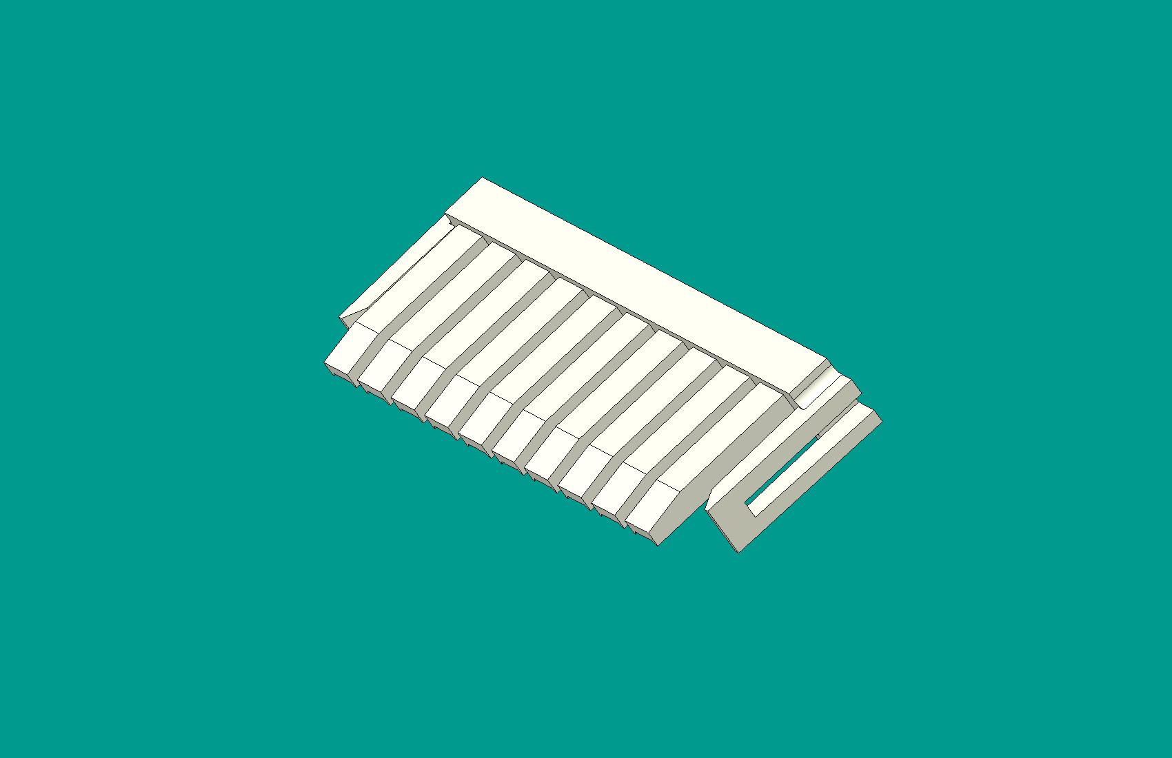 2.0間距，PNIS-10V鎖片