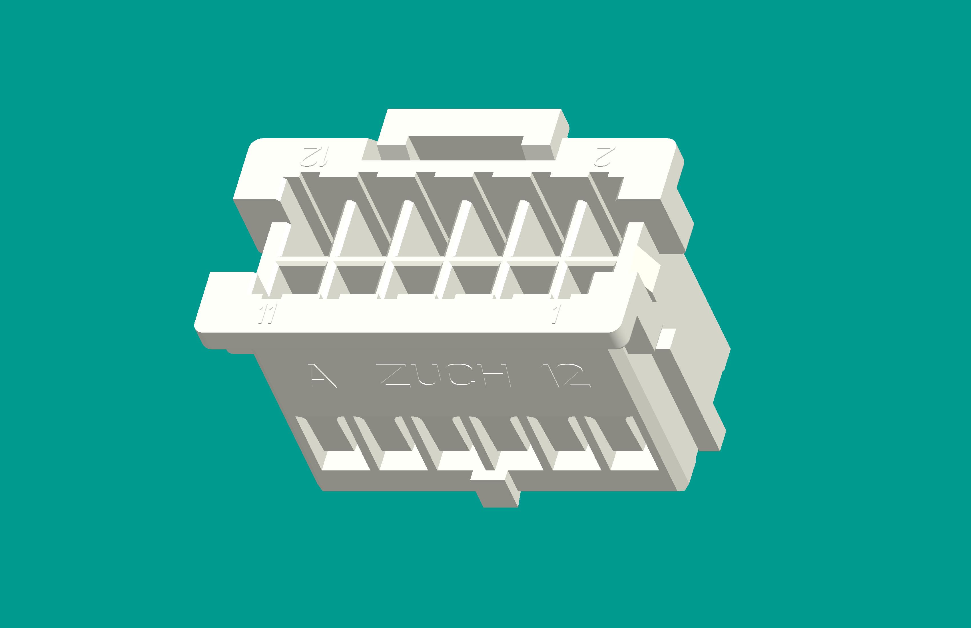 XAD-2×6PD白色 PA66普通