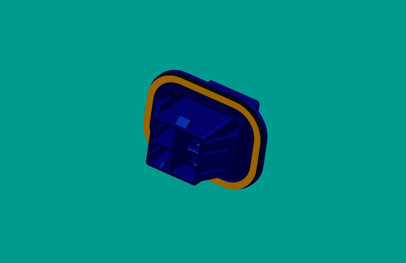 35-4Y環形貼膠組件1/藍色